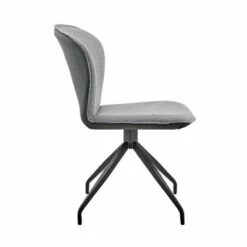 Set of 2 Petrie Fabric Faux Leather Back Finish Dining Chair Gray/Black - Armen Living 11 Set of 2 Petrie Fabric Faux Leather Back Finish Dining Chair Gray/Black - Armen Living -Dining Chairs And Benches Official Shop unnamed file 7519