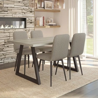 Betty Dining Chair - Amisco Dark Blue/black 3 Betty Dining Chair - Amisco Dark Blue/black