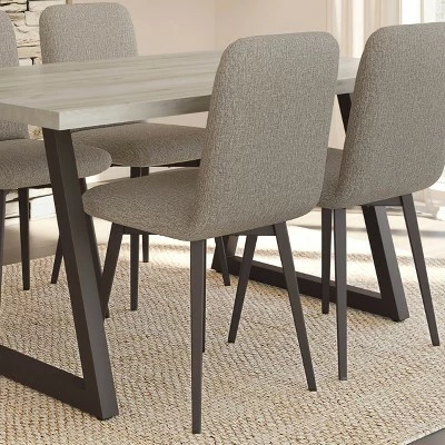 Betty Dining Chair - Amisco Dark Blue/black 5 Betty Dining Chair - Amisco Dark Blue/black - Image 3