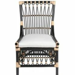 Set of 2 Lafayette Rattan Dining Chairs - East at Main Black/natural -Dining Chairs And Benches Official Shop unnamed file 7592