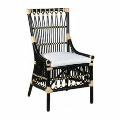 Set of 2 Lafayette Rattan Dining Chairs - East at Main Black/natural -Dining Chairs And Benches Official Shop unnamed file 7598
