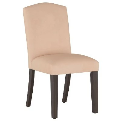 Alex Camel Back Dining Chair in Velvet - Skyline Furniture Pearl 10 Alex Camel Back Dining Chair in Velvet - Skyline Furniture Pearl - Image 8