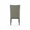 Larry Dining Chair - Amisco Taupe Gray/dark Brown
