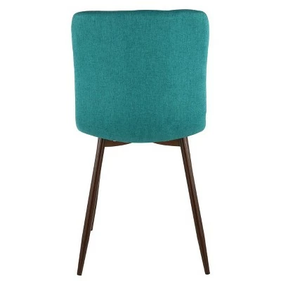 Edgemod Set of 4 Pierre Mid Century Dining Chair - Poly & Bark Gray 7 Edgemod Set of 4 Pierre Mid Century Dining Chair - Poly & Bark Gray - Image 5