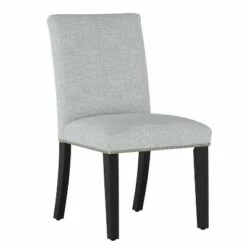 Shelly Nail Button Dining Chair in Textured Linen - Skyline Furniture Natural -Dining Chairs And Benches Official Shop unnamed file 7681