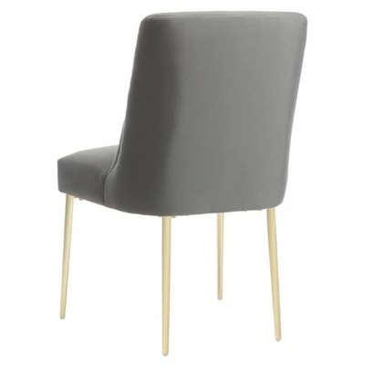 Nolita Dining Chair - Safavieh Gray 7 Nolita Dining Chair - Safavieh Gray - Image 5