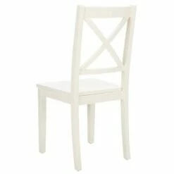 Set of 2 Silio X Back Dining Chairs - Safavieh White 18 Set of 2 Silio X Back Dining Chairs - Safavieh White -Dining Chairs And Benches Official Shop unnamed file 7731