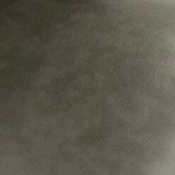 55 Downing Street Kais Gray Faux Leather and Gold Legs Dining Chair