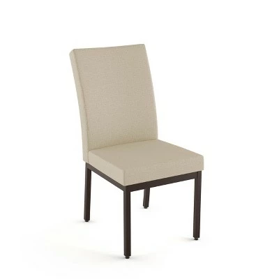 Polly Dining Chair - Amisco Dark Gray/black 5 Polly Dining Chair - Amisco Dark Gray/black - Image 3