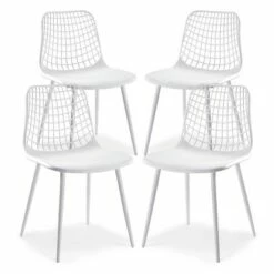Set of 4 Penelope Dining Chairs - Poly & Bark White 21 Set of 4 Penelope Dining Chairs - Poly & Bark White -Dining Chairs And Benches Official Shop unnamed file 7867