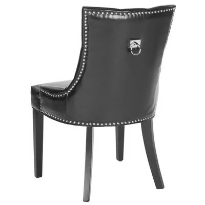 Set of 2 Harlow Dining Chair Wood - Safavieh Cream 6 Set of 2 Harlow Dining Chair Wood - Safavieh Cream - Image 4