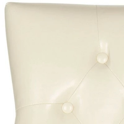 Set of 2 Harlow Dining Chair Wood - Safavieh Cream 7 Set of 2 Harlow Dining Chair Wood - Safavieh Cream - Image 5