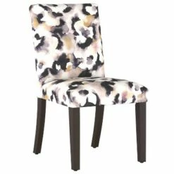 Hendrix Dining Chair Printed Lavender - Skyline Furniture
