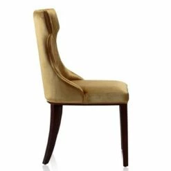 Set of 2 Reine Velvet Dining Chairs - Manhattan Comfort Antique Gold -Dining Chairs And Benches Official Shop unnamed file 7949