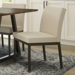Perry Ann Dining Chair - Amisco Beige/dark Brown -Dining Chairs And Benches Official Shop unnamed file 8017