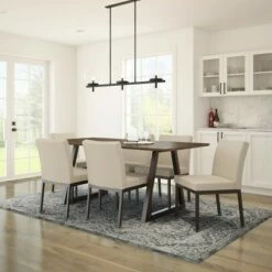 Perry Ann Dining Chair - Amisco Beige/dark Brown -Dining Chairs And Benches Official Shop unnamed file 8018