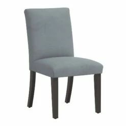 Hendrix Dining Chair in Velvet - Skyline Furniture Navy Blue