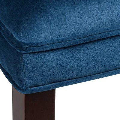 Studio 55D Dillan Modern Blue Tufted Dining Chairs Set of 2 6 Studio 55D Dillan Modern Blue Tufted Dining Chairs Set of 2 - Image 4