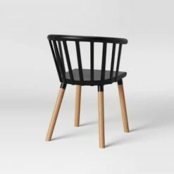 Set of 2 Balboa Barrel Back Dining Chair - Project 62™ Black/wood -Dining Chairs And Benches Official Shop unnamed file 81