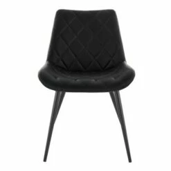 Set of 2 Loralie Faux Leather Metal Dining Chairs - Armen Living Gray/black -Dining Chairs And Benches Official Shop unnamed file 8112