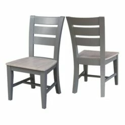 Set of 2 Shasta Dining Chairs Clay/Taupe - International Concepts -Dining Chairs And Benches Official Shop unnamed file 8121