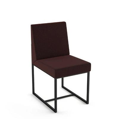 Derry Dining Chair - Amisco Gray/matt Light Gray 5 Derry Dining Chair - Amisco Gray/matt Light Gray - Image 3