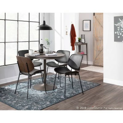 Industrial Lombardi Chair Black - LumiSource 9 Industrial Lombardi Chair Black - LumiSource - Image 7