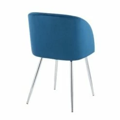 Set of 2 Fran Dining Chairs Velvet/Metal Chrome/Blue - LumiSource 12 Set of 2 Fran Dining Chairs Velvet/Metal Chrome/Blue - LumiSource -Dining Chairs And Benches Official Shop unnamed file 830