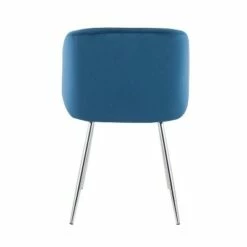 Set of 2 Fran Dining Chairs Velvet/Metal Chrome/Blue - LumiSource 13 Set of 2 Fran Dining Chairs Velvet/Metal Chrome/Blue - LumiSource -Dining Chairs And Benches Official Shop unnamed file 831