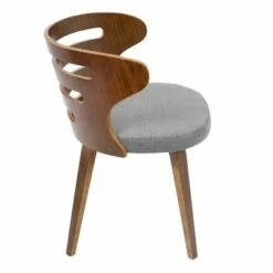 Cosi Mid Century Modern Chair Gray - LumiSource