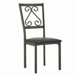 Set of 4 Ramona Side Chairs Brown - Inspire Q