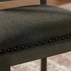 Set of 2 Larkridge Padded Seat Side Chair Dark Gray - HOMES: Inside + Out -Dining Chairs And Benches Official Shop unnamed file 8366