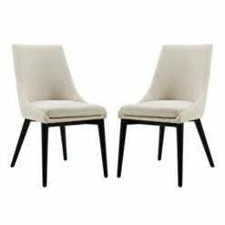 Set of 2 Viscount Dining Side Chair Fabric - Modway Light Gray -Dining Chairs And Benches Official Shop unnamed file 8436
