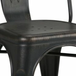 Set of 2 Freya Metal Dining Side Chair Distressed Black/Copper - WyndenHall -Dining Chairs And Benches Official Shop unnamed file 8443