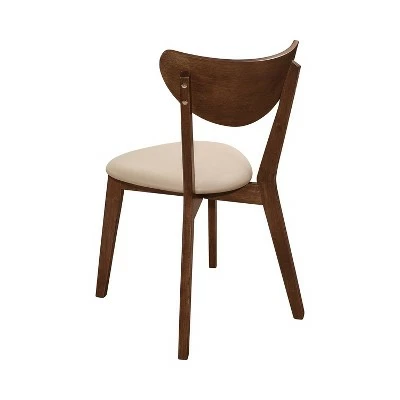 Set of 2 Dining Side Chair Beige - Private Reserves 11 Set of 2 Dining Side Chair Beige - Private Reserves - Image 9