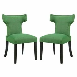 Set of 2 Curve Dining Side Chair Fabric - Modway Light Gray -Dining Chairs And Benches Official Shop unnamed file 8549