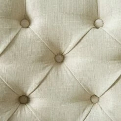 Set of 2 Haeys Tufted Upholstered Dining Armless Chairs - Alaterre Furniture Cream -Dining Chairs And Benches Official Shop unnamed file 8612