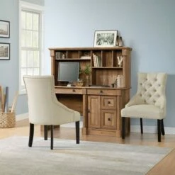 Set of 2 Haeys Tufted Upholstered Dining Armless Chairs - Alaterre Furniture Cream -Dining Chairs And Benches Official Shop unnamed file 8615