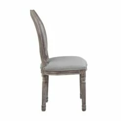 Arise Vintage French Upholstered Fabric Dining Side Chair - Modway Beige