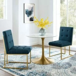 Set of 2 Privy Stainless Steel Upholstered Fabric Dining Accent Chairs - Modway Gold/azure 12 Set of 2 Privy Stainless Steel Upholstered Fabric Dining Accent Chairs - Modway Gold/azure -Dining Chairs And Benches Official Shop unnamed file 8657