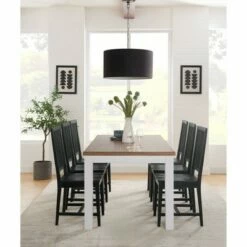 Set of 2 Vienna Wood Dining Armless Chairs - Alaterre Furniture White -Dining Chairs And Benches Official Shop unnamed file 8682