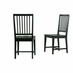 Set of 2 Vienna Wood Dining Armless Chairs - Alaterre Furniture White -Dining Chairs And Benches Official Shop unnamed file 8684