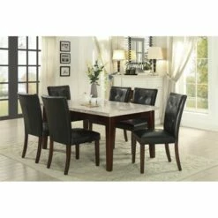 Decatur Wood Dining Room Side Chairs in Espresso (Set of 2) - Lexicon