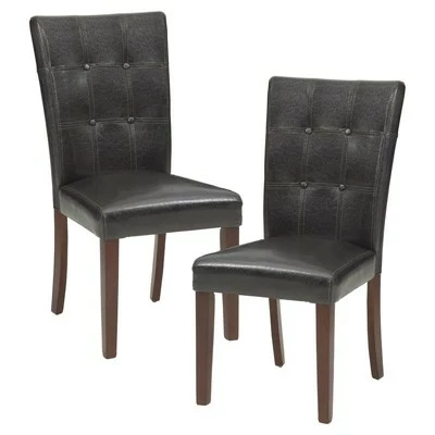 Decatur Wood Dining Room Side Chairs in Espresso (Set of 2) - Lexicon 4 Decatur Wood Dining Room Side Chairs in Espresso (Set of 2) - Lexicon - Image 2
