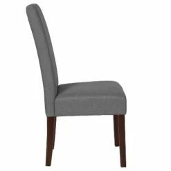 Emma and Oliver Four Mid-Century Parsons Chairs and Hardwood Frame for Kitchen, Dining Room & More -Dining Chairs And Benches Official Shop unnamed file 8782