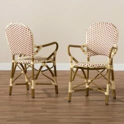 Baxton Studio Set of 2 Seva Indoor and Outdoor Stackable Bistro Dining Chairs - BaxtonStudio Beige/red 15 Baxton Studio Set of 2 Seva Indoor and Outdoor Stackable Bistro Dining Chairs - BaxtonStudio Beige/red -Dining Chairs And Benches Official Shop unnamed file 879