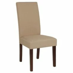 Flash Furniture Greenwich Series Parsons Chair with Mahogany Legs -Dining Chairs And Benches Official Shop unnamed file 8870