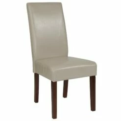 Flash Furniture Greenwich Series Parsons Chair with Mahogany Legs -Dining Chairs And Benches Official Shop unnamed file 8872