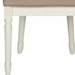 Set of 2 Holloway Oval Side Chair Wood/Spring - Safavieh Beige -Dining Chairs And Benches Official Shop unnamed file 8879