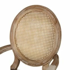 Set of 6 Judith French Country Wood and Cane Upholstered Dining Chairs - Christopher Knight Home Light Gray/natural -Dining Chairs And Benches Official Shop unnamed file 888